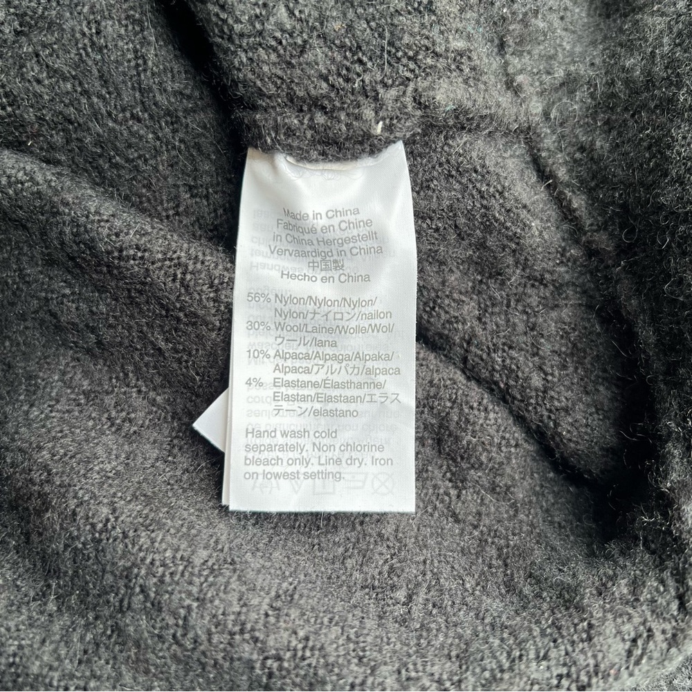 *SOLD*Madewell Faux Wrap Alpaca Wool Blend Sweater Size XS - Picture 7 of 7